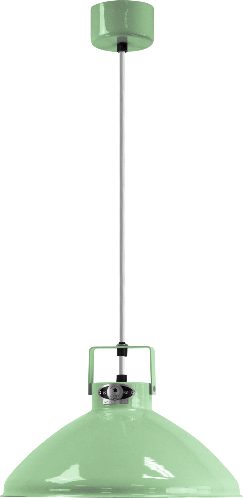 Beaumont Pendant - B240 - Glossy Finish - Jielde Pendants - Red - RAL3020 - Silver - HORNE