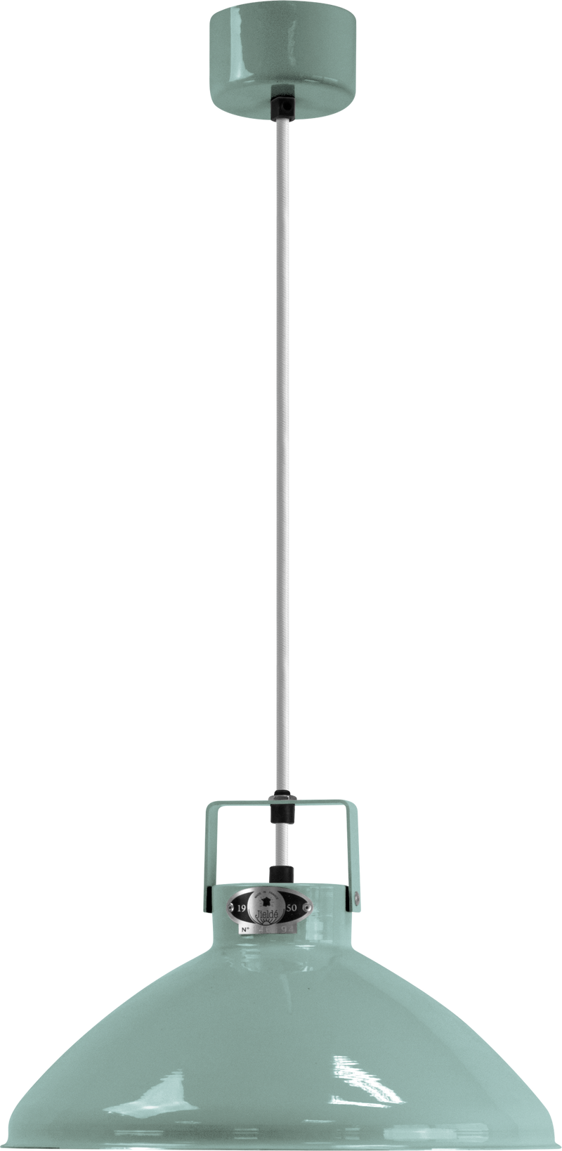 Beaumont Pendant - B240 - Glossy Finish - Jielde Pendants - Red - RAL3020 - Silver - HORNE