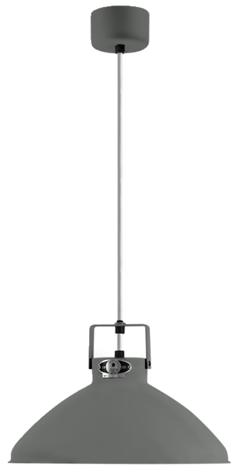 Beaumont Pendant - B240 - Matte Finish - Jielde Pendants - White - Silver - HORNE