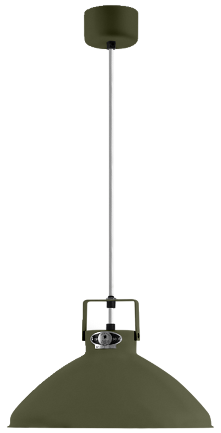 Beaumont Pendant - B240 - Matte Finish - Jielde Pendants - Black - RAL9011 - Silver - HORNE
