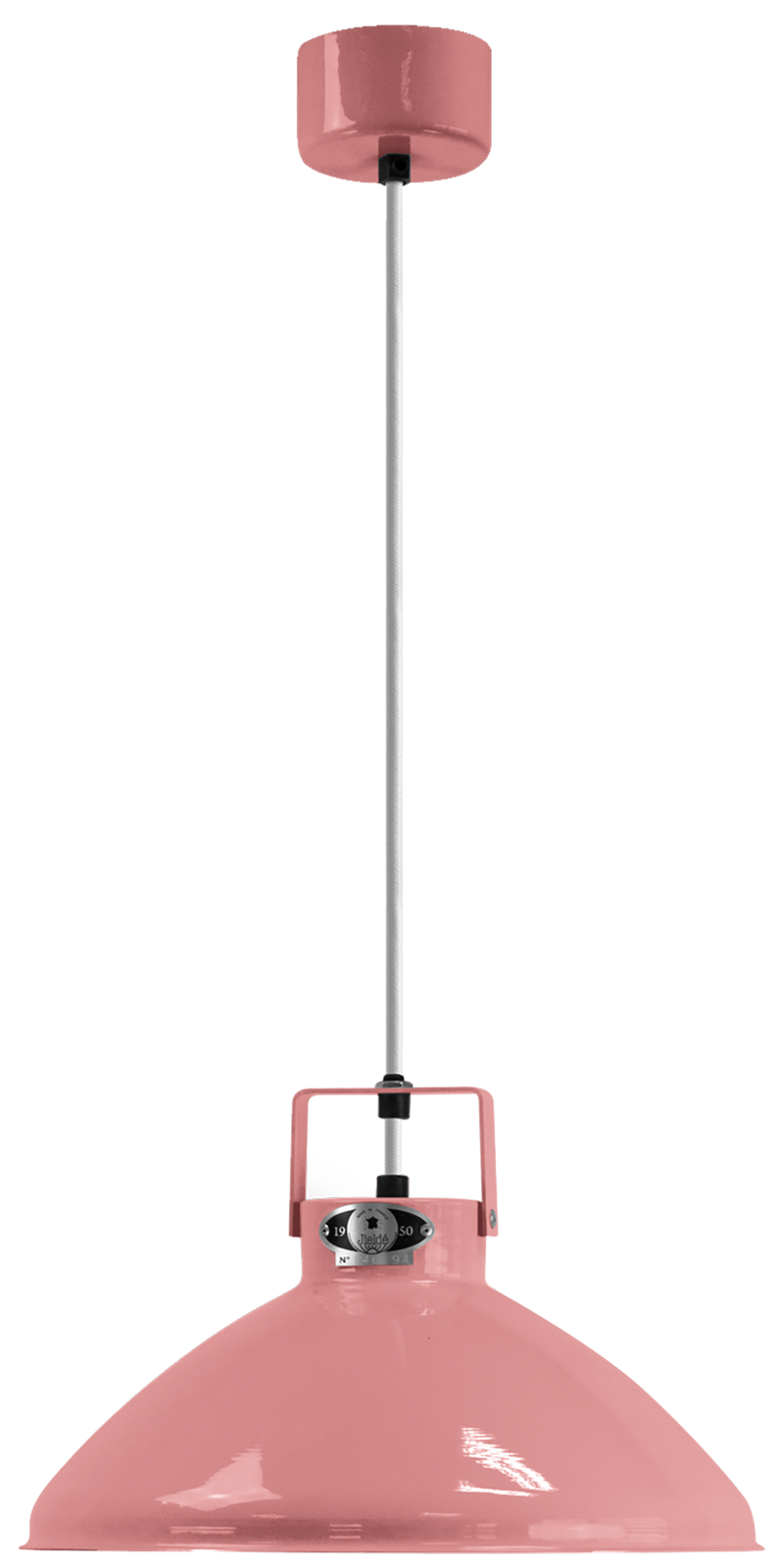 Beaumont Pendant - B240 - Glossy Finish - Jielde Pendants - Red - RAL3020 - Silver - HORNE