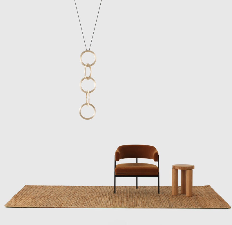 Circus 250 Pendant - Resident - Pendants - 2 Rings - Matt Black - HORNE