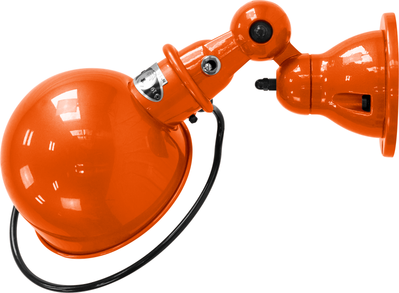 Loft Wall Sconce - D1000X - Glossy Finish - Jielde - Wall Sconces - No Switch - Fuschia - RAL4008 - HORNE