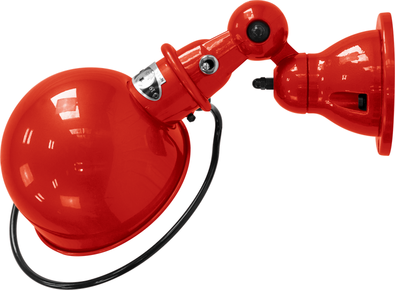 Loft Wall Sconce - D1000X - Glossy Finish - Jielde - Wall Sconces - No Switch - Fuschia - RAL4008 - HORNE