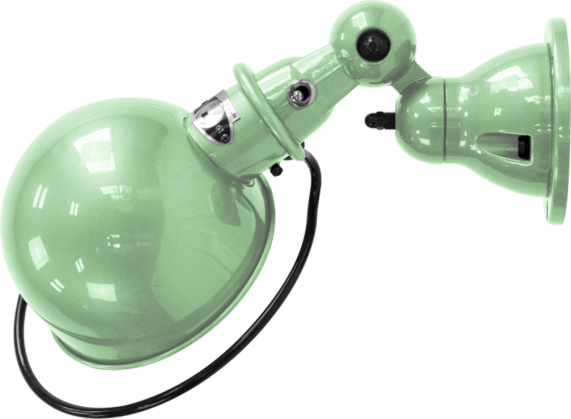 Loft Wall Sconce - D1000X - Glossy Finish - Jielde - Wall Sconces - No Switch - Fuschia - RAL4008 - HORNE