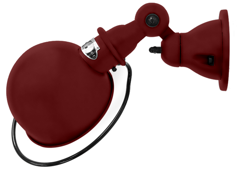 Loft Wall Sconce - D1000X - Matte Finish - Jielde - Wall Sconces - No Switch - Pink - RAL4003 - HORNE