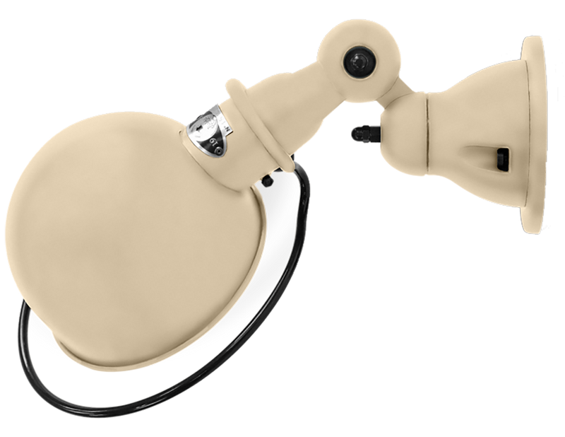 Loft Wall Sconce - D1000X - Matte Finish - Jielde - Wall Sconces - No Switch - Pink - RAL4003 - HORNE