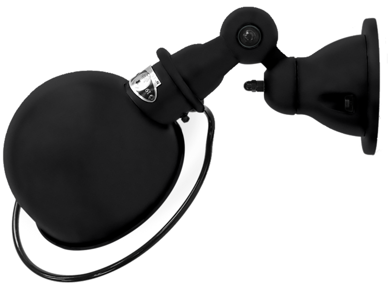 Loft Wall Sconce - D1000X - Matte Finish - Jielde - Wall Sconces - No Switch - Pink - RAL4003 - HORNE