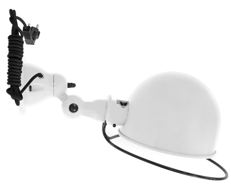 Loft Wall Sconce - D1020X - Matte Finish - Jielde - Wall Sconces - No Switch - Red - RAL3020 - HORNE