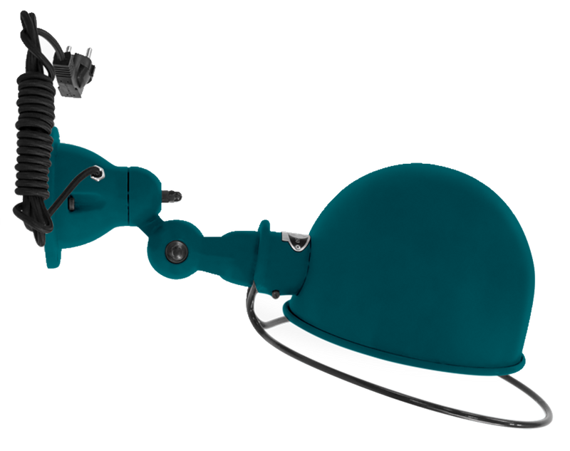 Loft Wall Sconce - D1020X - Matte Finish - Jielde - Wall Sconces - No Switch - Red - RAL3020 - HORNE