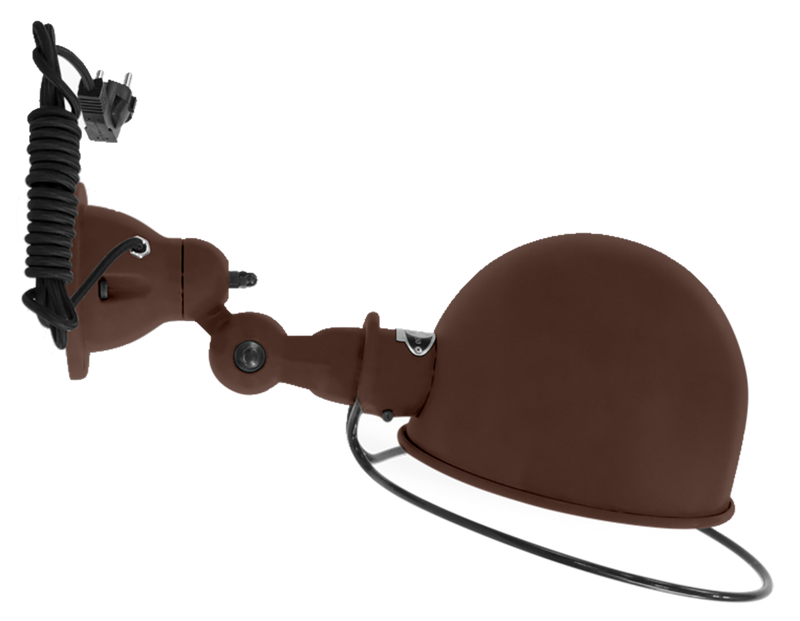 Loft Wall Sconce - D1020X - Matte Finish - Jielde - Wall Sconces - No Switch - Red - RAL3020 - HORNE