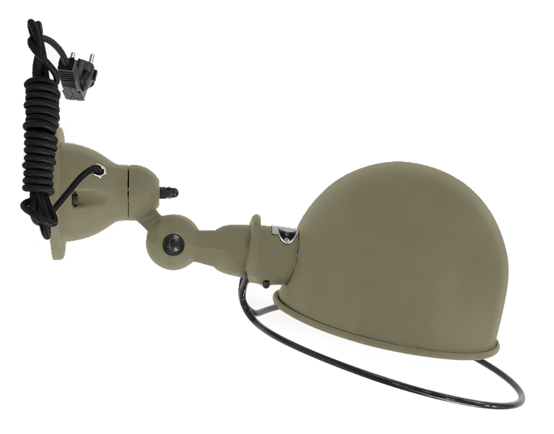 Loft Wall Sconce - D1020X - Matte Finish - Jielde - Wall Sconces - No Switch - Red - RAL3020 - HORNE