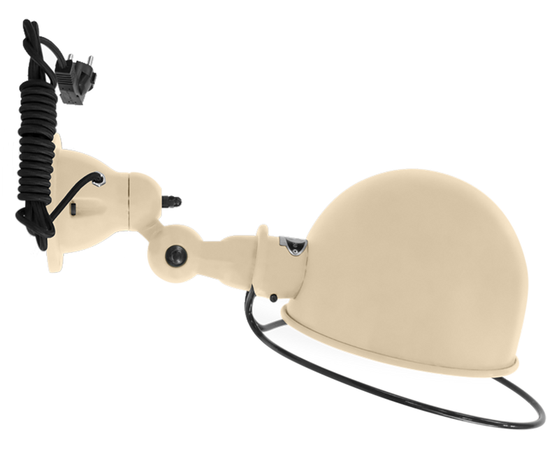 Loft Wall Sconce - D1020X - Matte Finish - Jielde - Wall Sconces - No Switch - Red - RAL3020 - HORNE