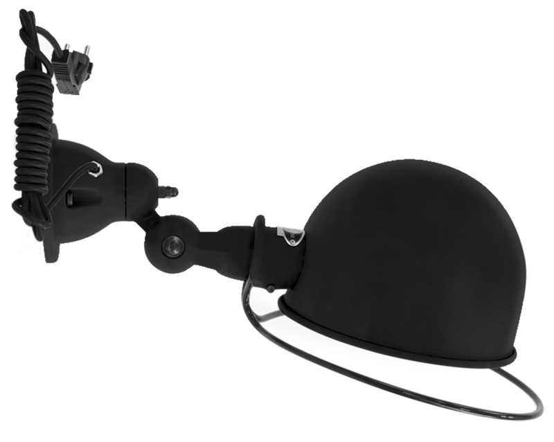 Loft Wall Sconce - D1020X - Matte Finish - Jielde - Wall Sconces - No Switch - Red - RAL3020 - HORNE