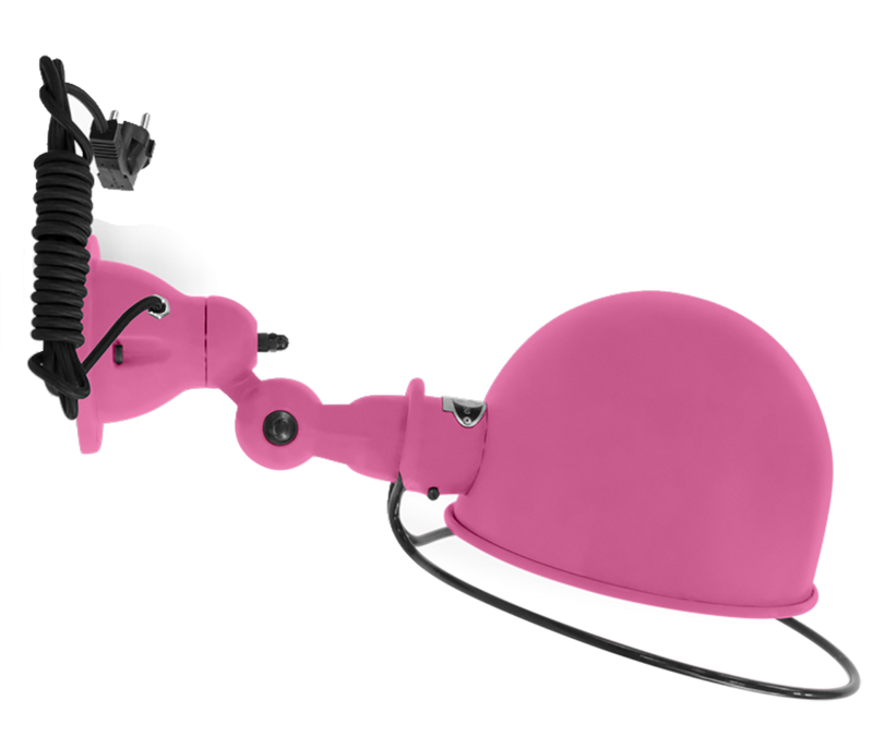 Loft Wall Sconce - D1020X - Matte Finish - Jielde - Wall Sconces - No Switch - Red - RAL3020 - HORNE