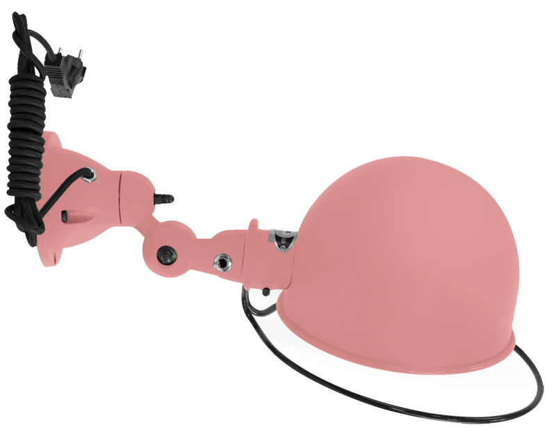 Loft Wall Sconce - D1020X - Matte Finish - Jielde - Wall Sconces - No Switch - Red - RAL3020 - HORNE