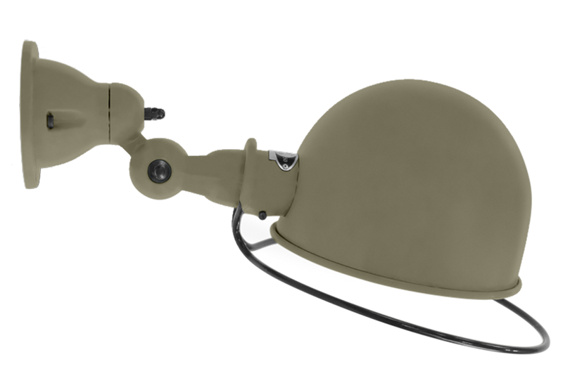 Loft Wall Sconce - D1020X - Matte Finish - Jielde - Wall Sconces - No Switch - Red - RAL3020 - HORNE