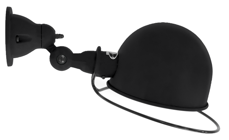 Loft Wall Sconce - D1020X - Matte Finish - Jielde - Wall Sconces - No Switch - Red - RAL3020 - HORNE