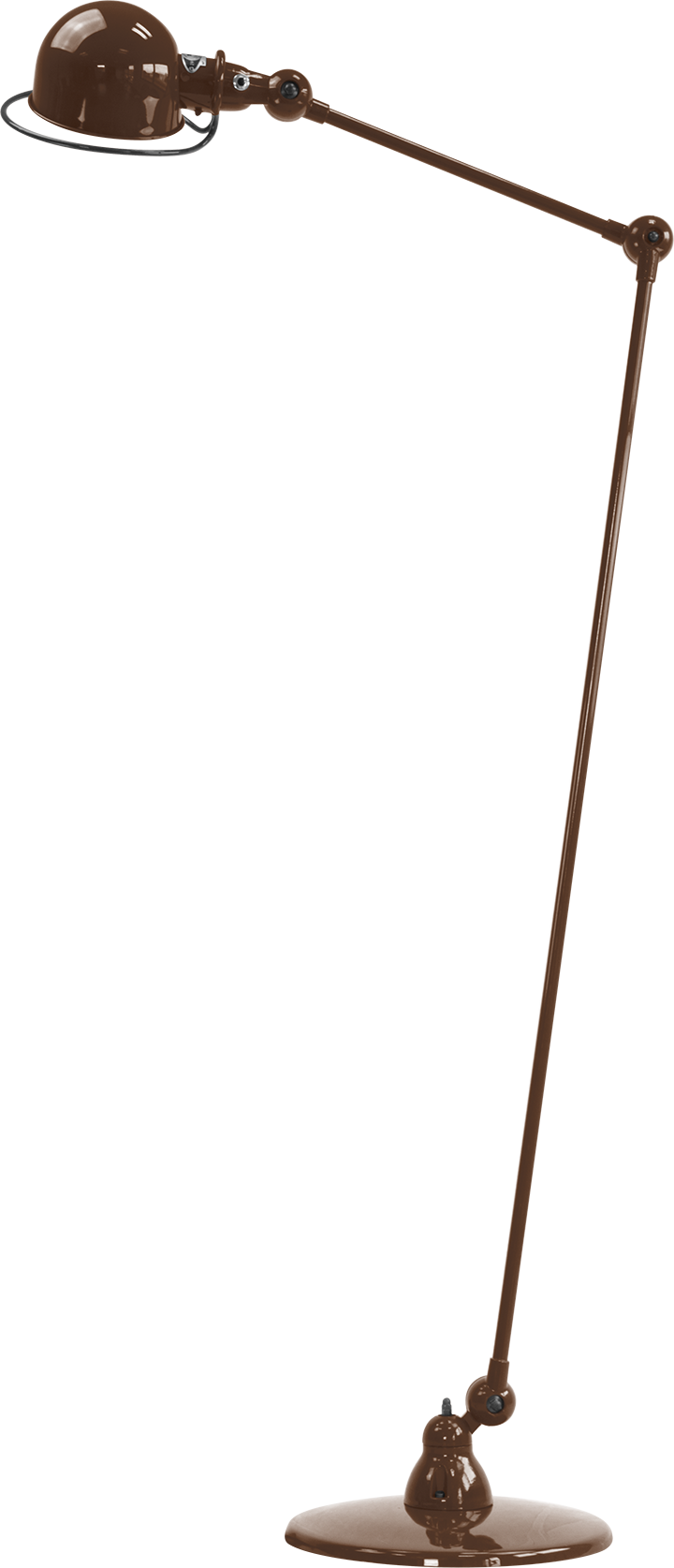 Loft Floor Lamp - D1240 - Jielde - Floor Lamps - Glossy - Chocolate - RAL8017 - HORNE