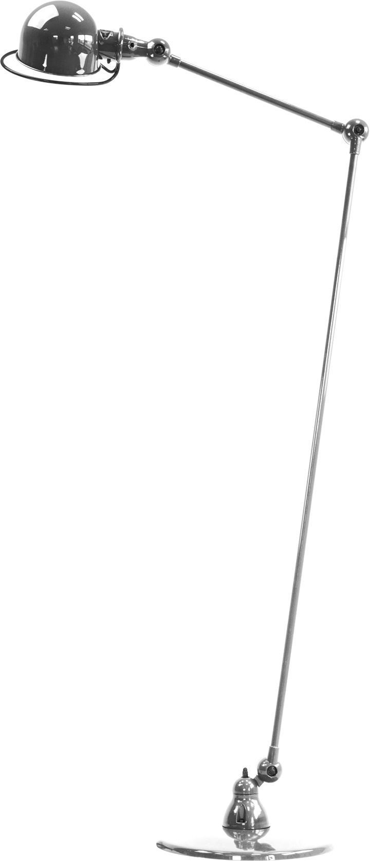 Loft Floor Lamp - D1240 - Jielde - Floor Lamps - Glossy - Chrome - HORNE