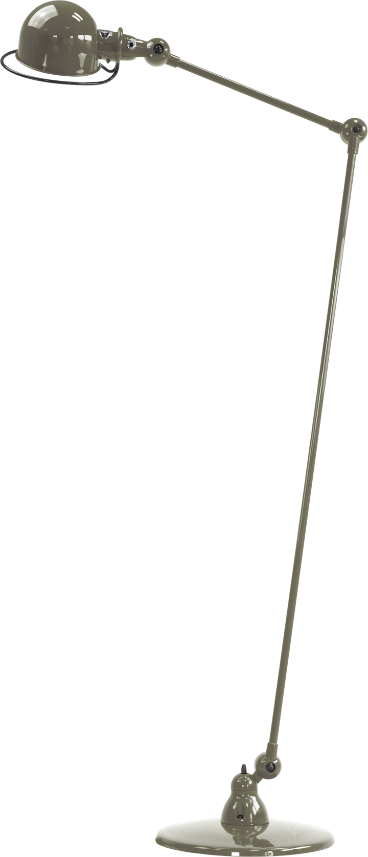 Loft Floor Lamp - D1240 - Jielde - Floor Lamps - Glossy - Khaki - RAL7002 - HORNE