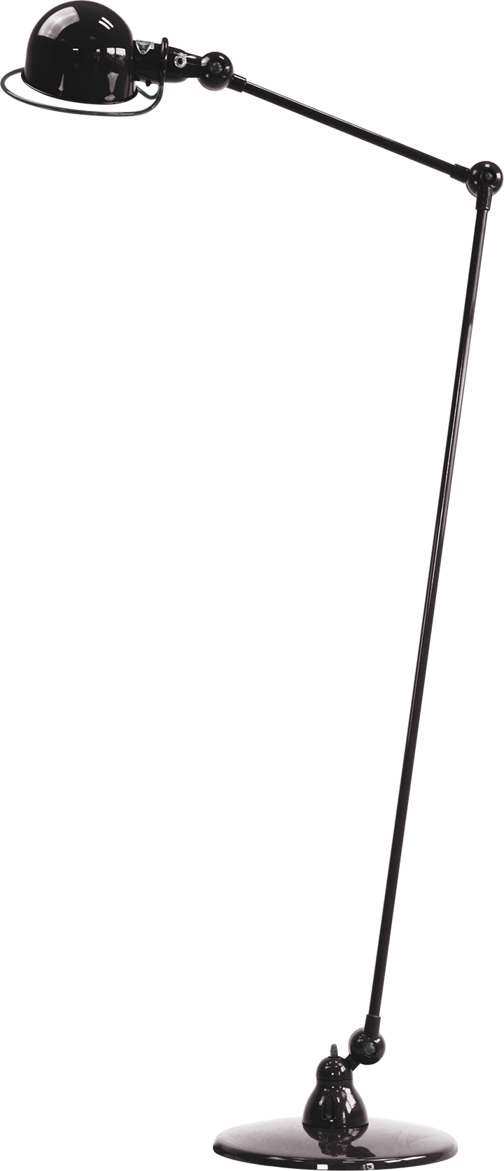 Loft Floor Lamp - D1240 - Jielde - Floor Lamps - Glossy - Black - RAL9011 - HORNE