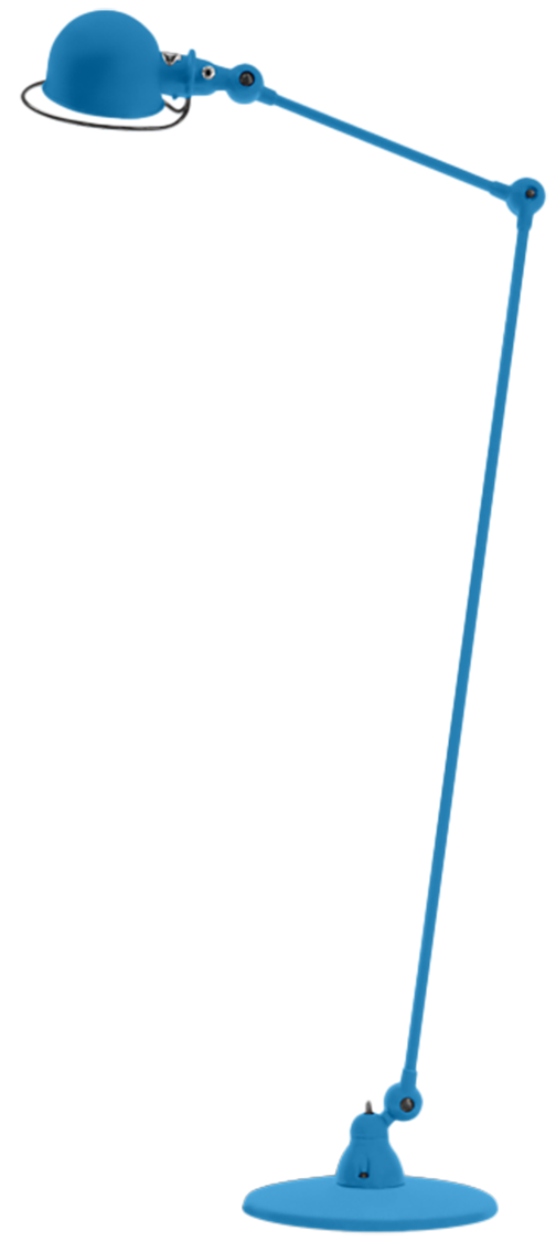 Loft Floor Lamp - D1240 - Jielde - Floor Lamps - Glossy - Fuschia - RAL4008 - HORNE