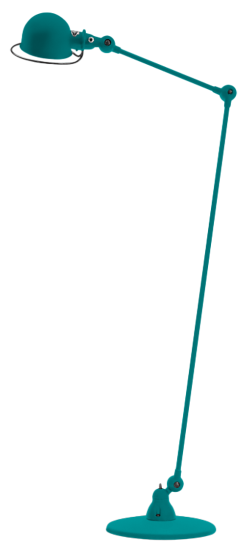 Loft Floor Lamp - D1240 - Jielde - Floor Lamps - Glossy - Fuschia - RAL4008 - HORNE