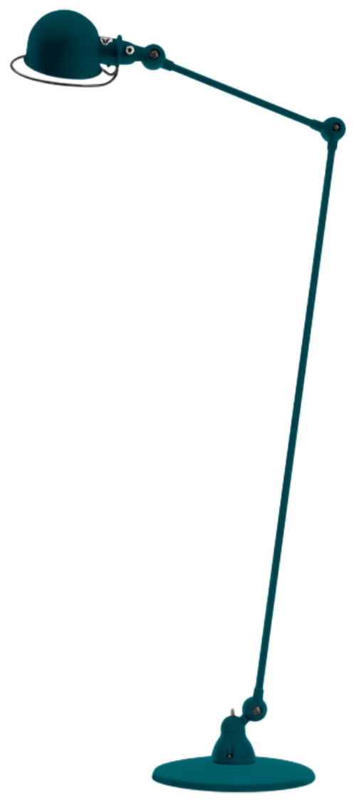 Loft Floor Lamp - D1240 - Jielde - Floor Lamps - Glossy - Fuschia - RAL4008 - HORNE