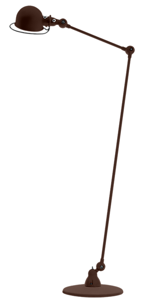 Loft Floor Lamp - D1240 - Jielde - Floor Lamps - Matte - Chocolate - RAL8017 - HORNE