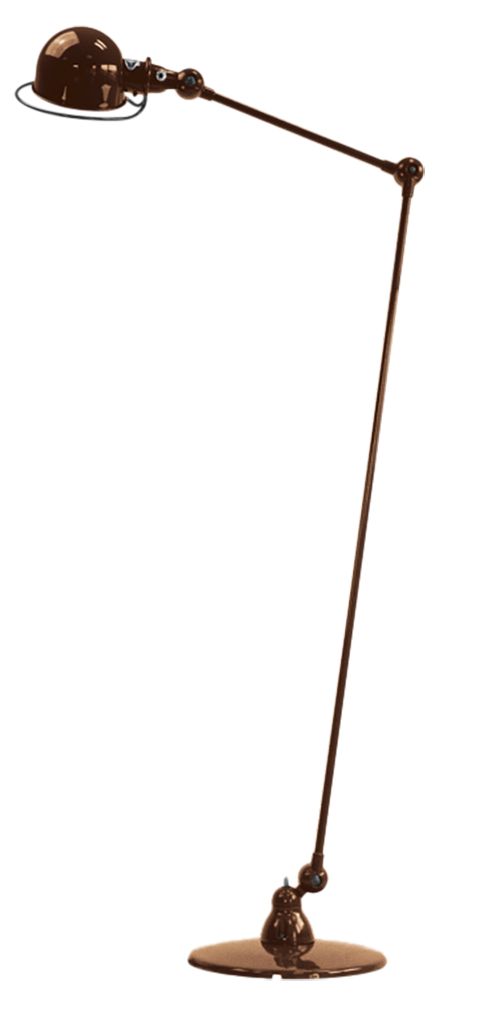 Loft Floor Lamp - D1240 - Jielde - Floor Lamps - Glossy - Hammered Copper - HORNE
