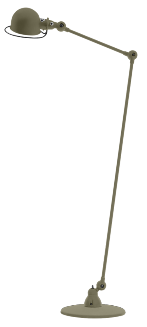 Loft Floor Lamp - D1240 - Jielde - Floor Lamps - Matte - Khaki - RAL7002 - HORNE