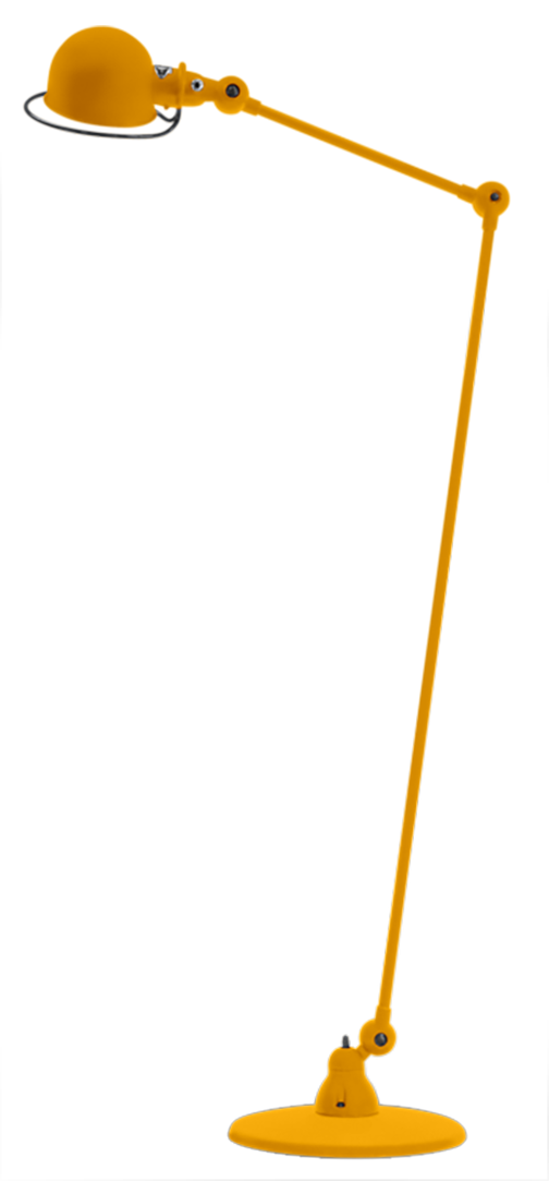 Loft Floor Lamp - D1240 - Jielde - Floor Lamps - Matte - Mustard - RAL1003 - HORNE