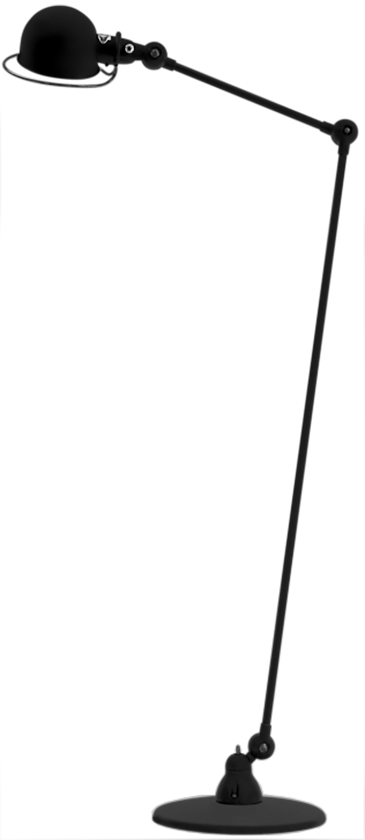 Loft Floor Lamp - D1240 - Jielde - Floor Lamps - Matte - Black - RAL9011 - HORNE