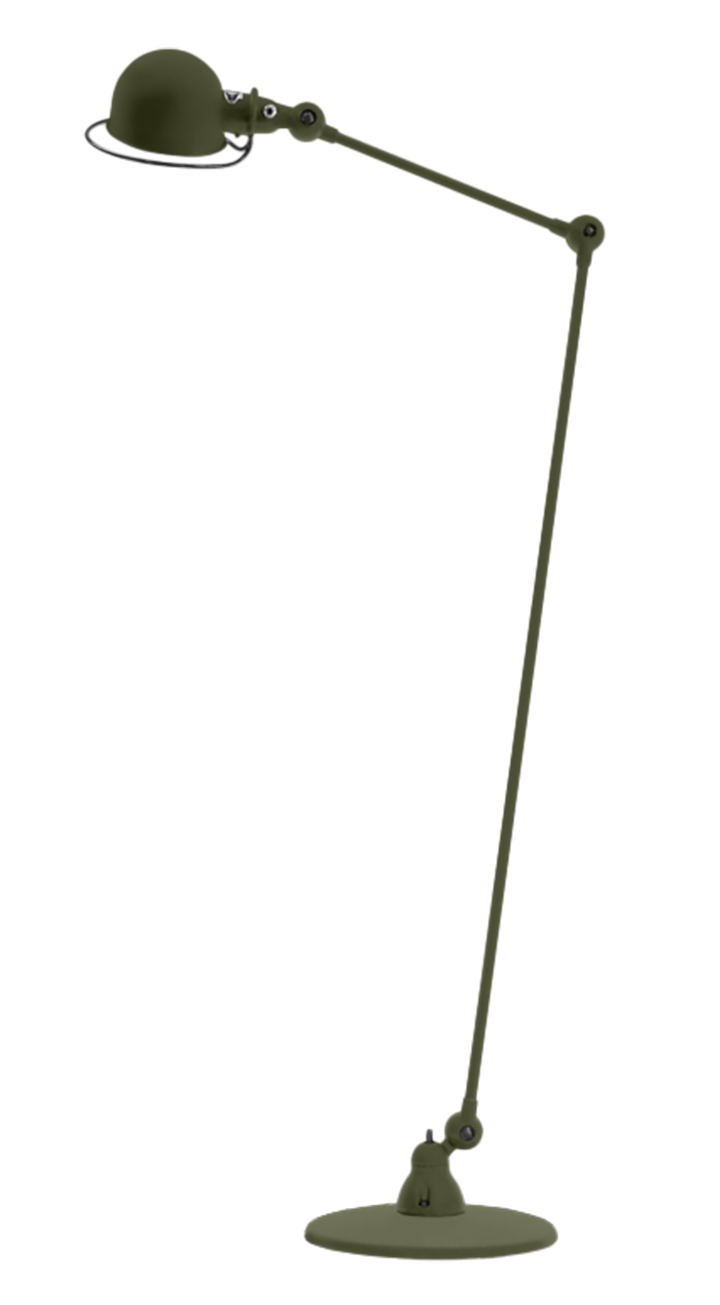 Loft Floor Lamp - D1240 - Jielde - Floor Lamps - Matte - Olive Green - RAL6003 - HORNE