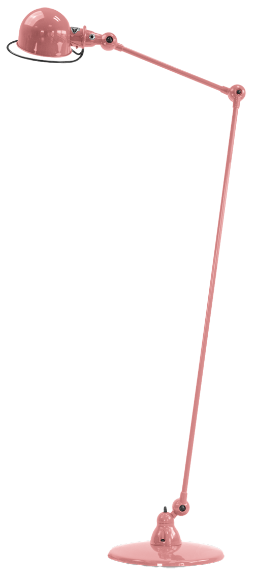 Loft Floor Lamp - D1240 - Jielde - Floor Lamps - Glossy - Fuschia - RAL4008 - HORNE