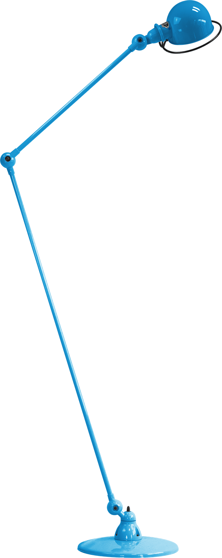 Loft Floor Lamp - D1260 - Jielde - Floor Lamps - Glossy - Orange - RAL2004 - HORNE