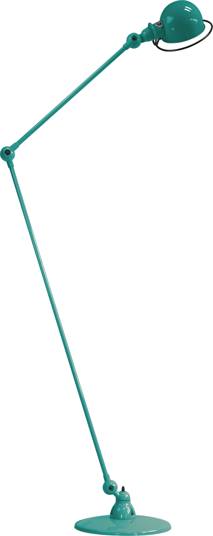 Loft Floor Lamp - D1260 - Jielde - Floor Lamps - Glossy - Orange - RAL2004 - HORNE