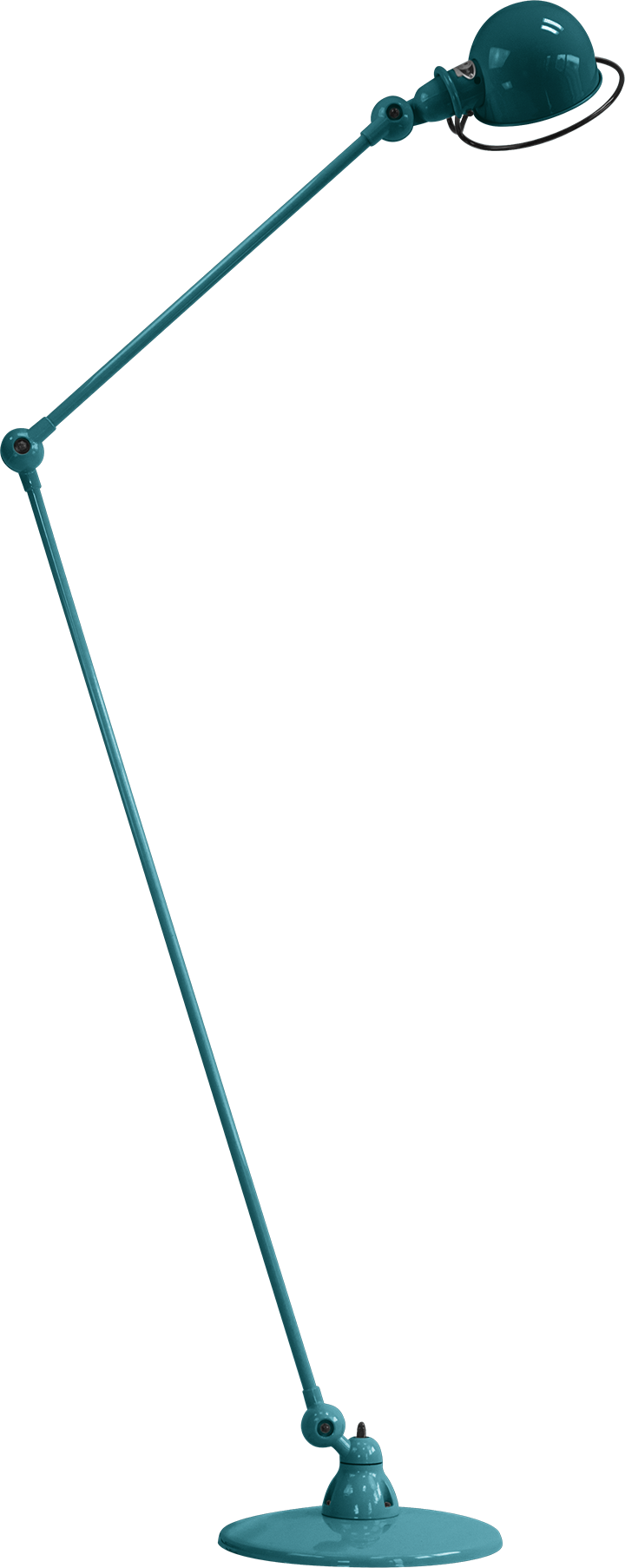 Loft Floor Lamp - D1260 - Jielde - Floor Lamps - Glossy - Orange - RAL2004 - HORNE