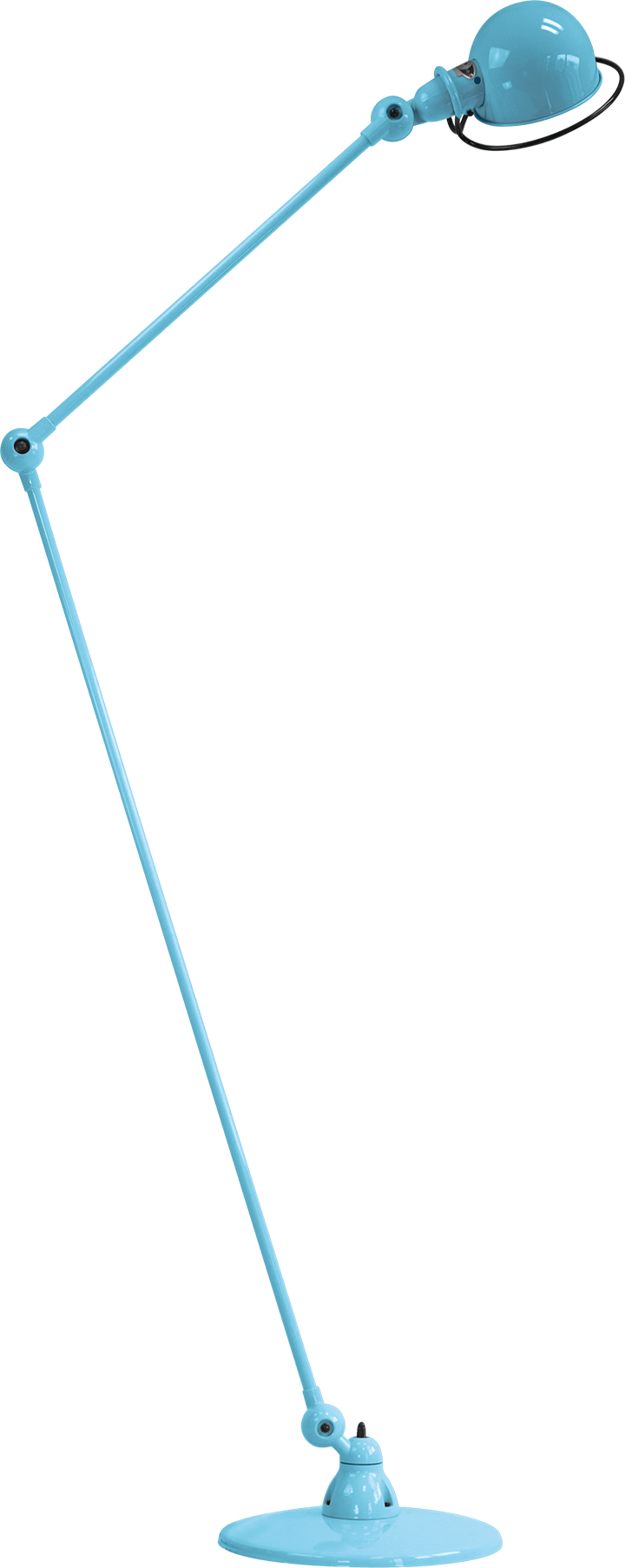 Loft Floor Lamp - D1260 - Jielde - Floor Lamps - Glossy - Orange - RAL2004 - HORNE