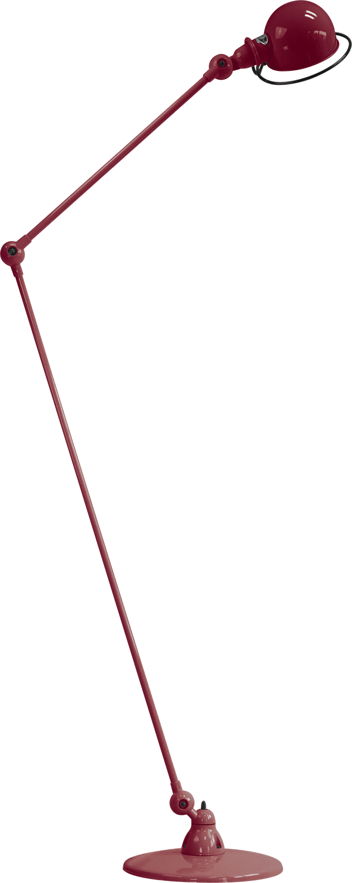 Loft Floor Lamp - D1260 - Jielde - Floor Lamps - Glossy - Orange - RAL2004 - HORNE