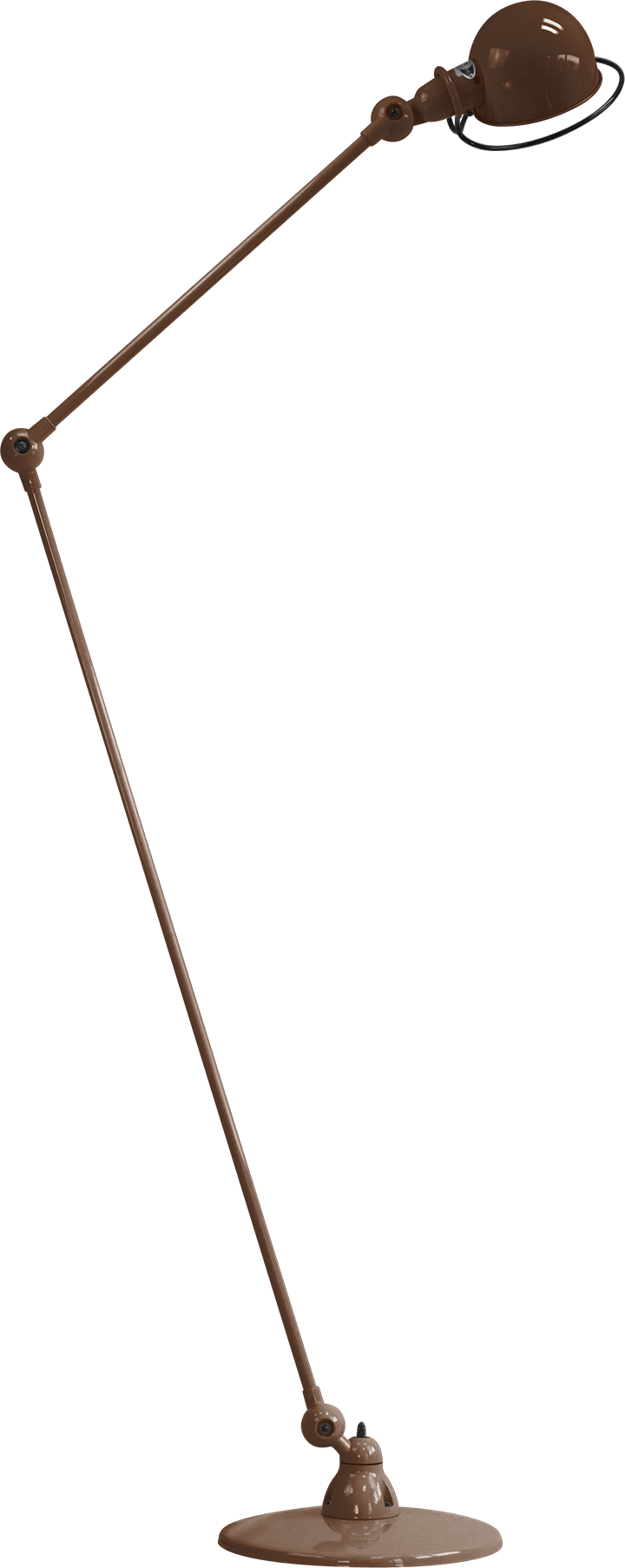 Loft Floor Lamp - D1260 - Jielde - Floor Lamps - Glossy - Orange - RAL2004 - HORNE