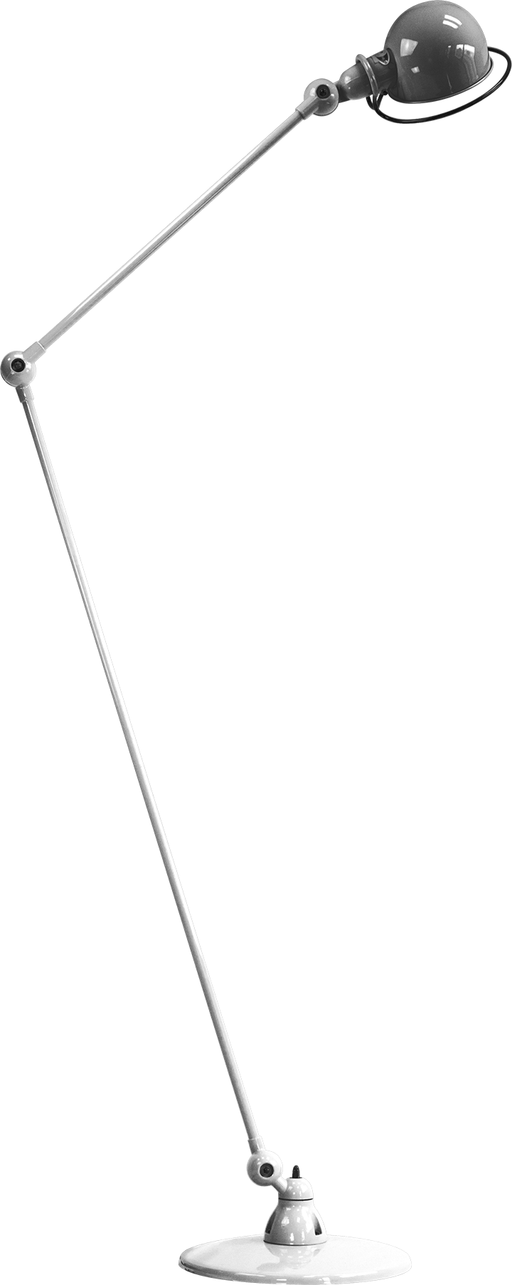 Loft Floor Lamp - D1260 - Jielde - Floor Lamps - Glossy - Orange - RAL2004 - HORNE