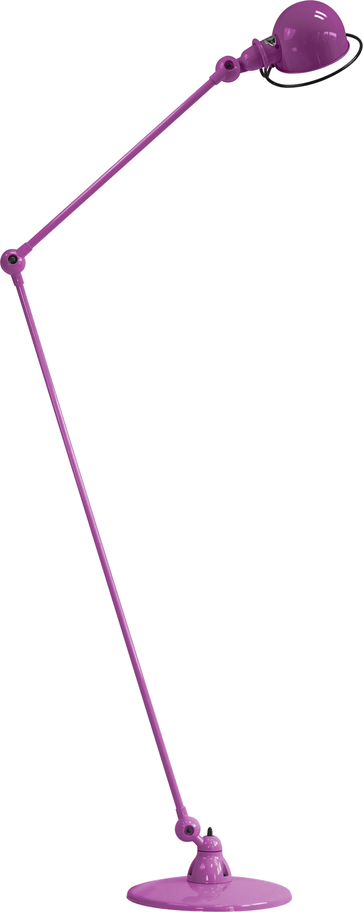 Loft Floor Lamp - D1260 - Jielde - Floor Lamps - Glossy - Orange - RAL2004 - HORNE