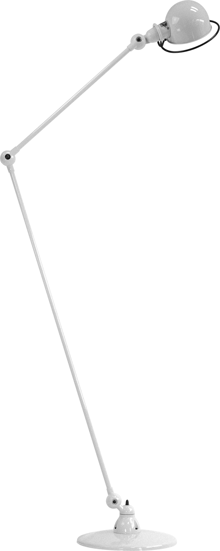 Loft Floor Lamp - D1260 - Jielde - Floor Lamps - Glossy - Orange - RAL2004 - HORNE