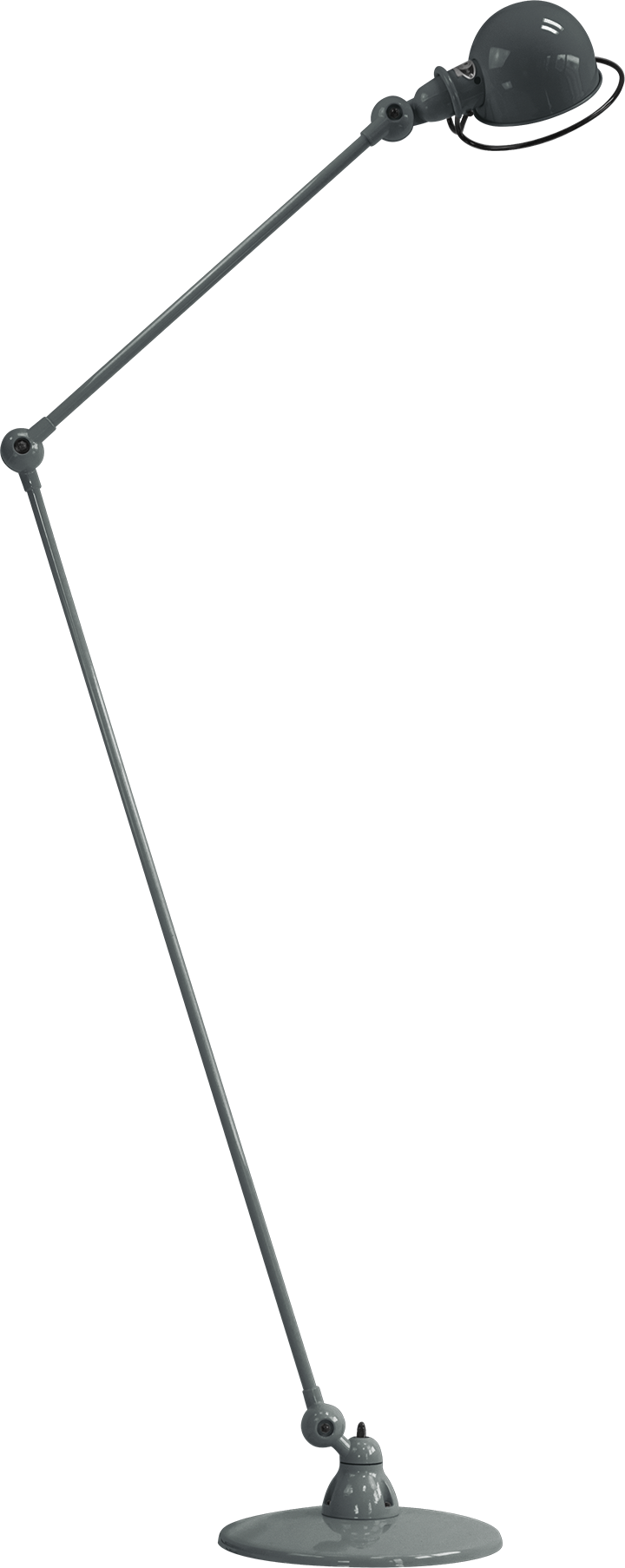 Loft Floor Lamp - D1260 - Jielde - Floor Lamps - Glossy - Orange - RAL2004 - HORNE