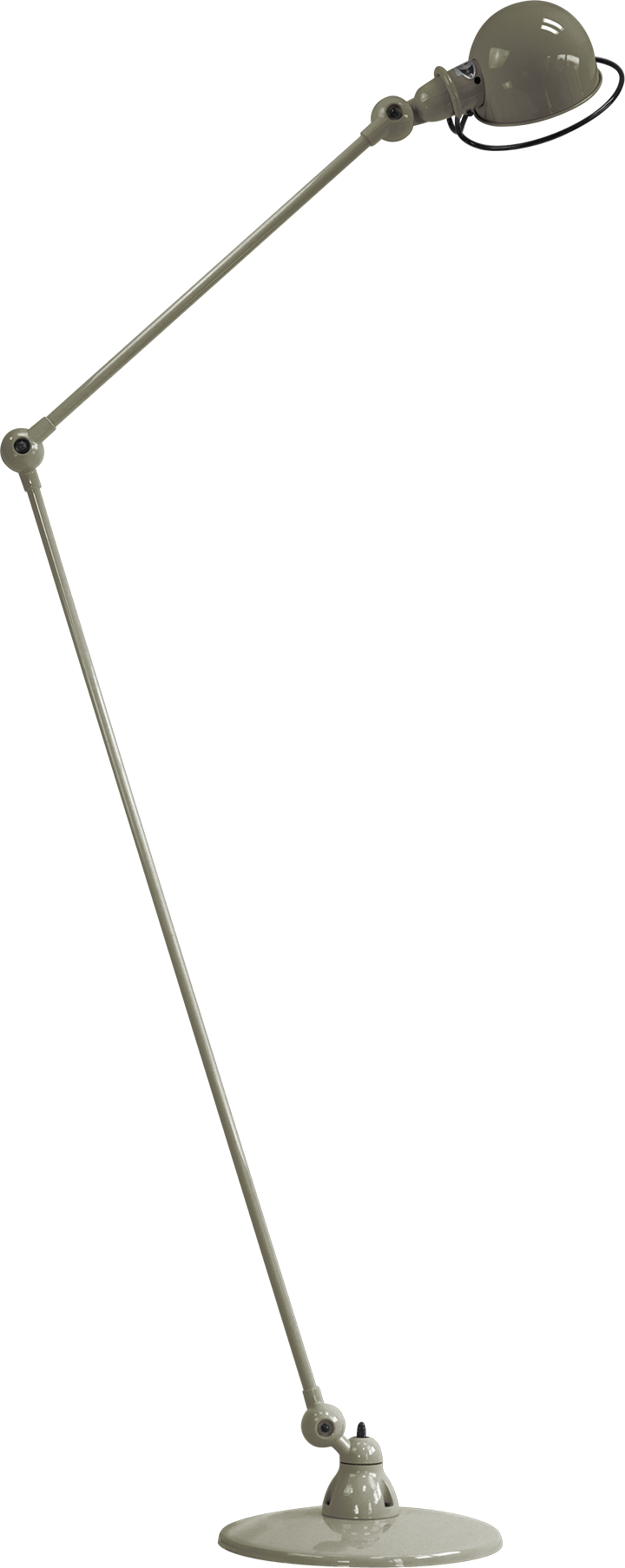 Loft Floor Lamp - D1260 - Jielde - Floor Lamps - Glossy - Orange - RAL2004 - HORNE