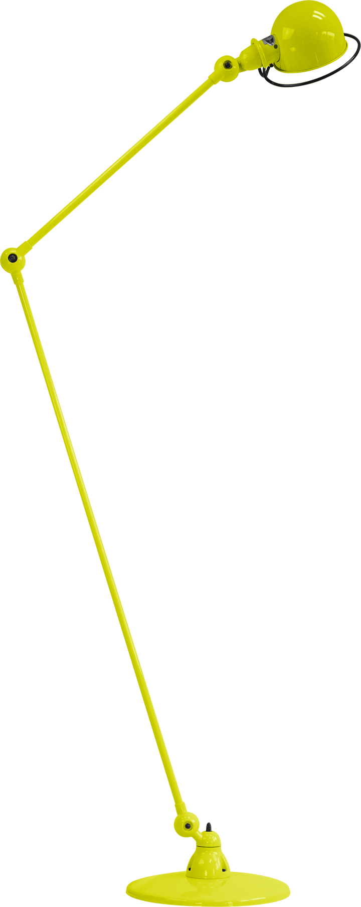 Loft Floor Lamp - D1260 - Jielde - Floor Lamps - Glossy - Orange - RAL2004 - HORNE