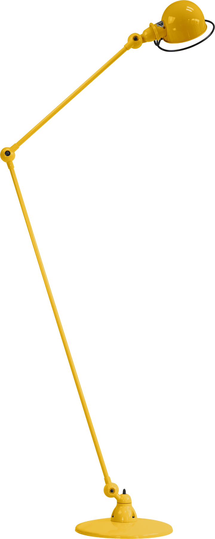 Loft Floor Lamp - D1260 - Jielde - Floor Lamps - Glossy - Orange - RAL2004 - HORNE