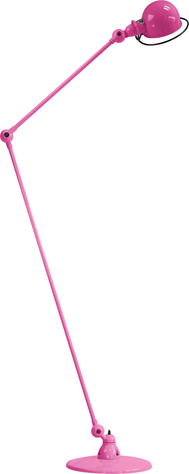 Loft Floor Lamp - D1260 - Jielde - Floor Lamps - Glossy - Orange - RAL2004 - HORNE